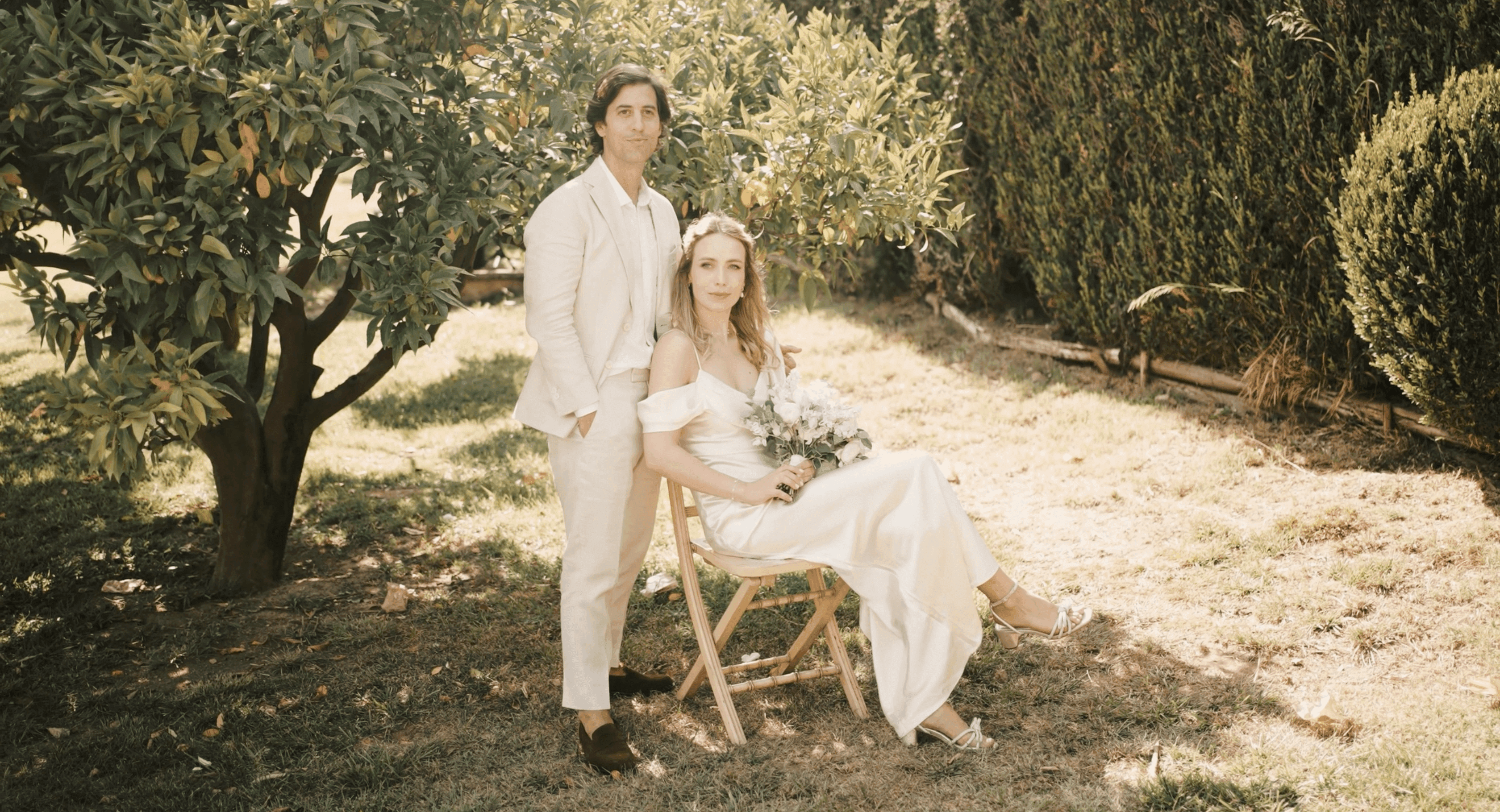 couple at wedding day 