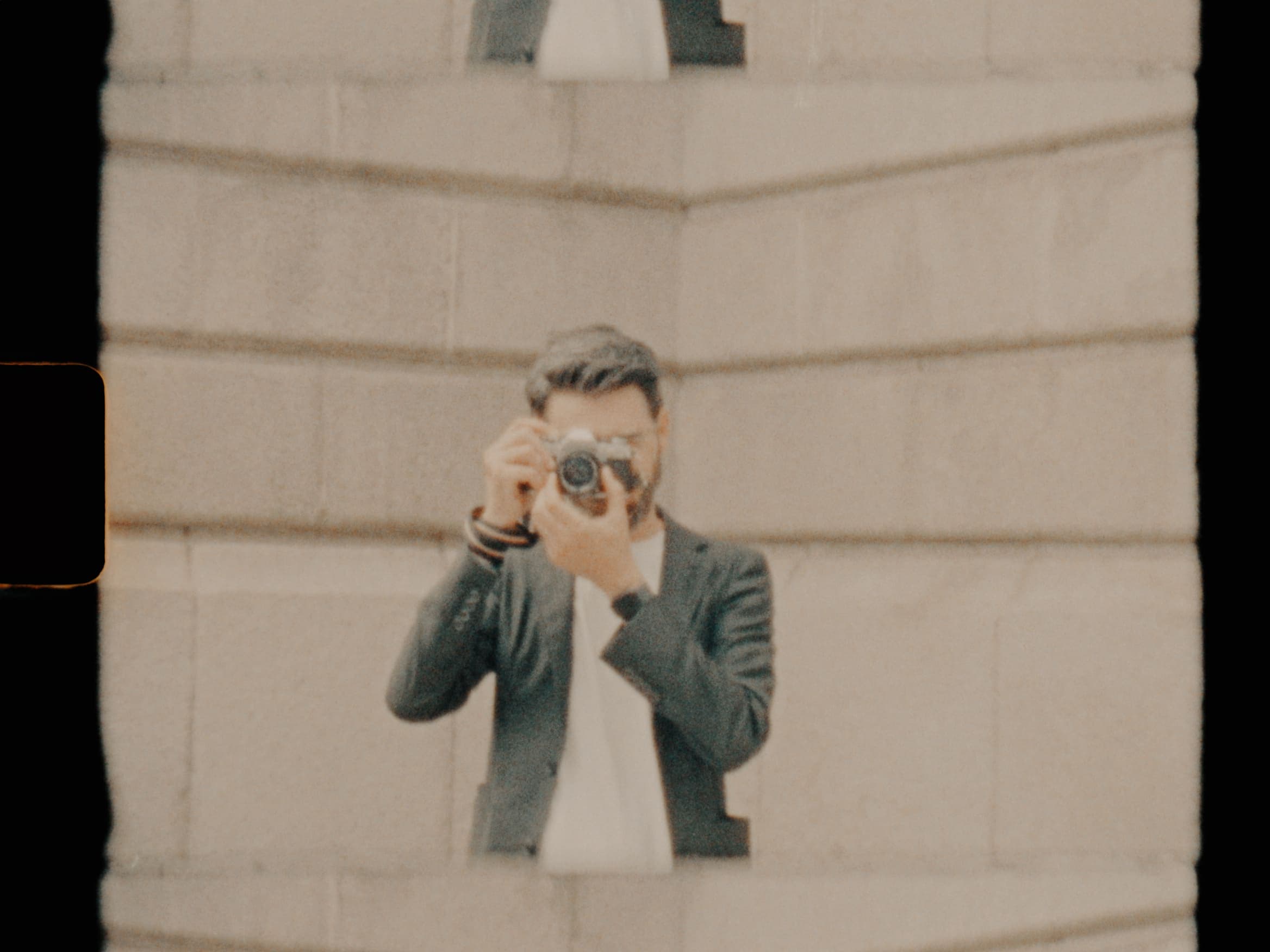 groom in super 8 film