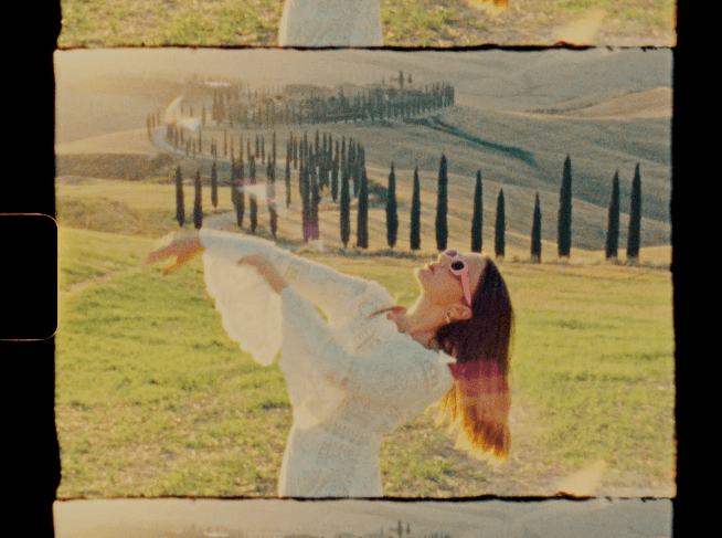 bride super 8 film tuscany italy
