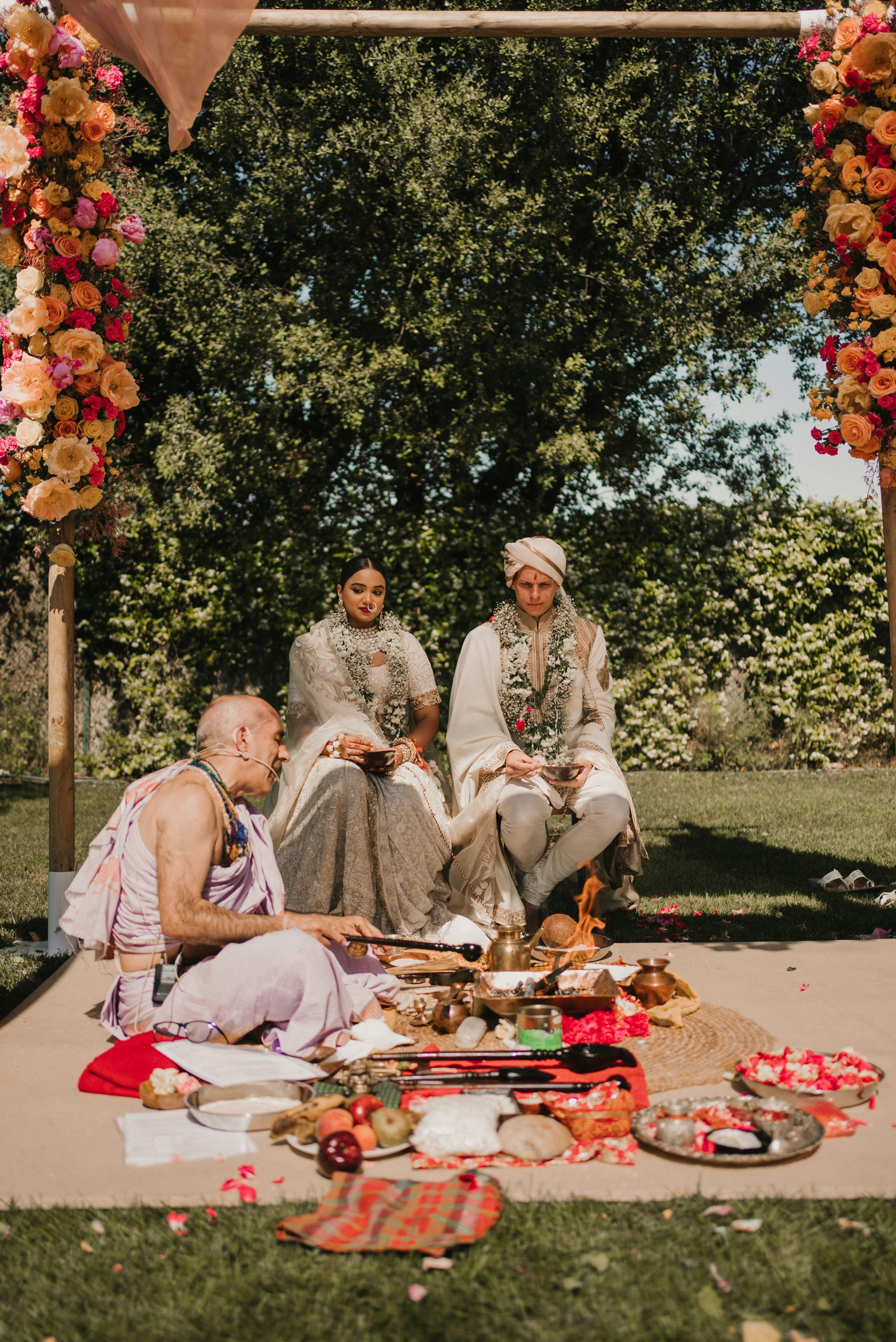 Indian wedding in Girona.